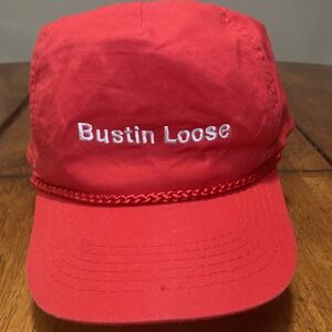 Bustin Loose Snapback Dad Hat Red